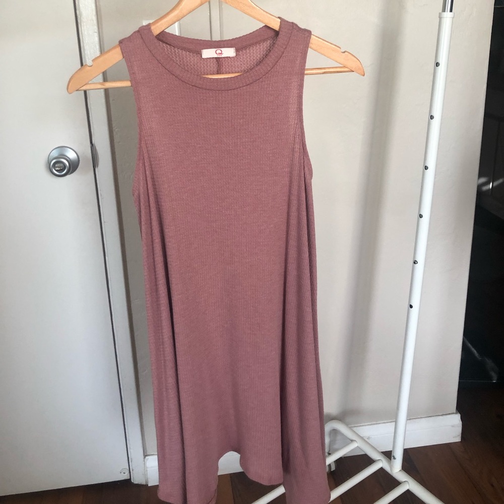 Pink tunic dress